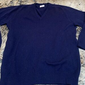 Harrods London Pringle Of Scotland Vintage Sweater Men Lambswool Size XL